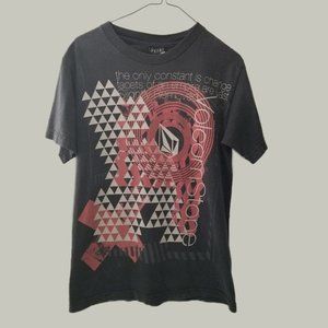 Volcom Mens Black Skateboard T Shirt